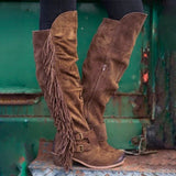Xiyin New 2025 Winter New Coarse And Large-Size Long-Twin Esossel Boots Women's Boots HZ0115