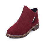 Women's Shoes 2025 Autumn And Winter New Frosted Women's Boots Short Boots British Martin Boots Women Fashion Thick And Thick Bottom Tide Cotton Boots HZ0115