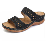 New Word Cool Slippers Women's Spring New Loose Cake Thick Bottom Slippers Classic HZ0115