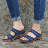 New Word Cool Slippers Women's Spring New Loose Cake Thick Bottom Slippers Classic HZ0115