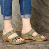 New Word Cool Slippers Women's Spring New Loose Cake Thick Bottom Slippers Classic HZ0115