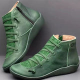 New Women's Boots 2025 Autumn And Winter Large-Size Leisure Short Boots Women's Boots Flat Bottom Women's Boots HZ0115