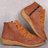 New Women's Boots 2025 Autumn And Winter Large-Size Leisure Short Boots Women's Boots Flat Bottom Women's Boots HZ0115