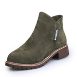 Women's Shoes 2025 Autumn And Winter New Frosted Women's Boots Short Boots British Martin Boots Women Fashion Thick And Thick Bottom Tide Cotton Boots HZ0115