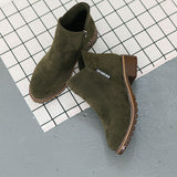 Women's Shoes 2025 Autumn And Winter New Frosted Women's Boots Short Boots British Martin Boots Women Fashion Thick And Thick Bottom Tide Cotton Boots HZ0115