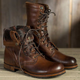 Autumn And Winter Fashion Men's Boots Shoes Hot Locomotive Boots Knight Short Boots HZ0115