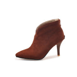 Wish 2025 Autumn And Winter New Products Listed Women's High-Heeling And Low-Heeling Boots HZ0115