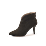 Wish 2025 Autumn And Winter New Products Listed Women's High-Heeling And Low-Heeling Boots HZ0115