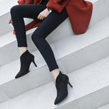 Wish 2025 Autumn And Winter New Products Listed Women's High-Heeling And Low-Heeling Boots HZ0115
