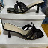 In The Autumn Of 2025, The New Dew French Bow Wears A Hundred High Heels And Direct Women's Shoes HZ0115