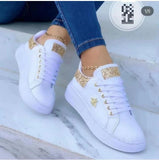Wish New Large-Size Spring And Autumn Korean Version Of Small White Shoes Casual Board Shoes Women's Breathable Thick-Soled Women's Shoes HZ0115