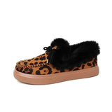 2025 Autumn And Winter Women's Cotton Boots Plus Thick Low Help To Keep Warm Wool Cotton Shoes Popular HZ0115