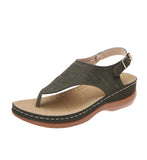 Wish Women's Shoes 2025 New Roman Wind With Women's Sandals 43 Large-Size Sandals HZ0115