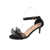 Bag Head Half Drag Woman With Rough Heel Square Head Metal Buckle Slippers 2025 Summer New Korean Version Of Semi-Storage Sandals Women's Tide HZ0115