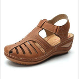 Summer Women's Slopes And Thick-Soled Casual Sandals Women's Slopes And Thick-Soled Magic Stick Ladies Beach Sandals HZ0115