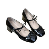 Increase The Thin Silver Coarse Heel Mary Jane Single Shoes Women's Net Red Explosion In The Spring And Autumn Do Not Tired Of The Beautiful Heel Women's Shoes HZ0115