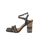Women's Shoes Coarse-Heeled Women's Shoes Sexy Fashion Black High Heels Super High Heels HZ0115