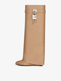 New Autumn And Winter New Locking Slope With Ladies Boots High Heel Tip One-Legged Women's Boots HZ0115