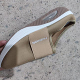 2025 Summer Large-Size Lazy One Foot Pedaled Net Thick Bottom Slippers Women Slope And Slippers Women HZ0115