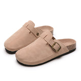 Bag Head Slippers Female Couple Softwood Tug Wish Large Size Roman Shoes Casual Half-Dragging Lazy Shoes HZ0115