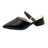 Coarse And Cool Slippers Women's Summer 2025 Bag Head Half Slippers Korean Version Of The Inside And Outside Two High And Women's Shoes Super High HZ0115