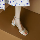 The Classic One-Few Side With A Word With Sandals In The Toe Of The Woman Summer Coarse HZ0115
