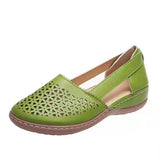 2025 Women's Summer Sandals Bag Head Hollow Large Flat-Soled Sandals Hollow Sandals Hollow Breathable Women's Shoes HZ0115