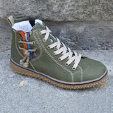 New Snow Boots Women's Flat And Martin Boots Zip-Up Cotton Boots Women's Cotton Shoes HZ0115