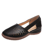 Large-Size 2025 New Women's Bag Head Hollow 40-43 Large Flat-Bottomed Women's Singles Breathable Women's Sandals HZ0115