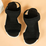 Comfortable Flat Bottom Flying Sandals Women 2025 Summer New Fashion Fish Mouth With Feet Beach Sandals HZ0115