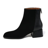 Commuter Retro Style ~ Chelsea Short Boots Women New Frosted Coarse Boots And Ankle Boots HZ0115