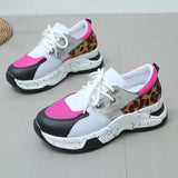 Autumn 2025 Large-Size New Slope And Thick-Sed Loose Cake Casual Women's Shoes Fashion Coloring Sneakers Women HZ0115