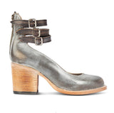 After The New 2025 Zipper Coarse Heel High Heel And Shallow Buckle Women's Single Shoes HZ0115