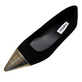 Late Evening Gentle Wind Flat-Soled Fairy Shoes 2025 Summer New With Skirt Single Shoes French Small Fragrant Temperament Pointed Shoes HZ0115