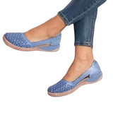 2025 Women's Summer Sandals Bag Head Hollow Large Flat-Soled Sandals Hollow Sandals Hollow Breathable Women's Shoes HZ0115
