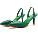 7 Cm Light-Mouthed Pointed Sandals White Fine Heel Size Wedding Shoes Wedding Dress Wedding Shoes Wedding Shoes HZ0115