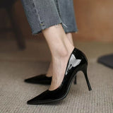 2025 Summer New Simple French Nude Pointed Flat Shoes Soft Soles Shoes Commuting Single Shoes HZ0115