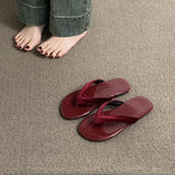 Fashion Ins Flat-Bottomed Flip-Flops Women's Summer Wear Leopard-Print Cold Slippers Seaside Pins Women's Shoes HZ0115