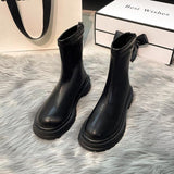 White Skinny Martin Boots Children's Shoes 2025 Summer Small Ankle Boots Spring And Autumn Winter Boots Single Boots HZ0115