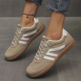 Large-Size Women's 2025 New German Training Shoes Women's Retro Color Tie Single Shoes Women HZ0115