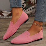 Women's Flat-Soled Single Shoes In The Summer Of 2025 New Large-Size Women's Shoes Tips Fly Shallow Bean Shoes HZ0115