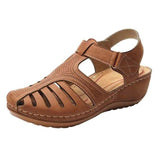 Baotou Sandals Women's Thick-Soled Summer Hole Shoes Slopes And Thick-Soled Large-Size Octight Fish Sandals HZ0115