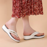 2025 New Sandals Women Metal Buckle Beach Net Red Flipper Women Summer Slope And Large Size Women Slippers HZ0115