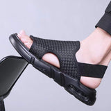 Station Large-Size Men's Sandals 2025 Summer Leisure Sports Wind Beach Shoes New Set Of Sandals HZ0115
