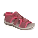 Women's Sandals 2025 Summer New Round Head Breathable Leisure Large-Size Flat-Bottomed Beach Women's Flat Bottom Comfortable HZ0115