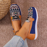 Wish New Large-Size Women's Shoes National Wind Metal Buckle Low-Top Single Shoes Women Wear A Foot Pedal Single Shoes HZ0115