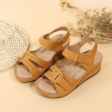 2025 New Large-Size Lady Slope And Thick-Soled Sandals Fish Mouth With Casual Sandals HZ0115