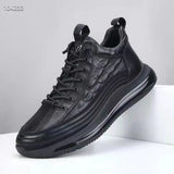 2025 New Casual Single Shoe Men 48-Yard High-Top Pu-Pressing Casual Sneakers Loose With Lefu Shoes HZ0115