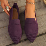 Women's Flat-Soled Single Shoes In The Summer Of 2025 New Large-Size Women's Shoes Tips Fly Shallow Bean Shoes HZ0115