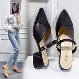 Coarse And Cool Slippers Women's Summer 2025 Bag Head Half Slippers Korean Version Of The Inside And Outside Two High And Women's Shoes Super High HZ0115